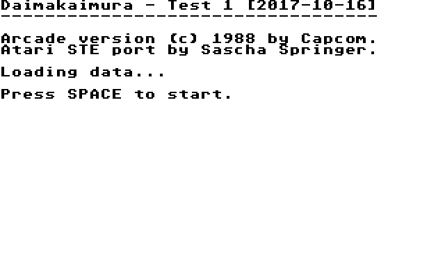Daimakaimura — screenshot 1